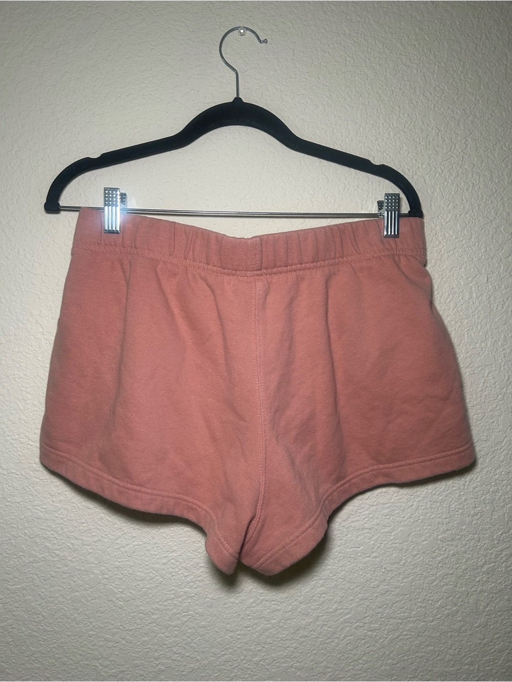 North Face Everyday Knit Pull-On Shorts Dusty Rose Large Comfort Lounge Camp - Picture 5 of 6